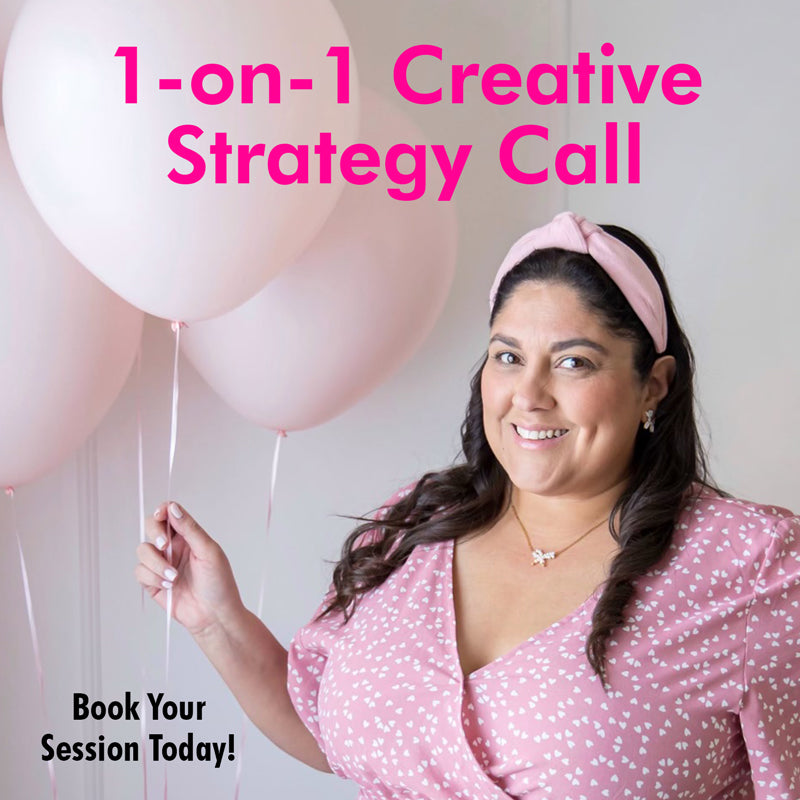 1:1 Creative Strategy Call for Balloon Artists – Social Media, Branding & Design