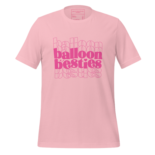 Balloon Besties (Light Pink) Unisex t-shirt