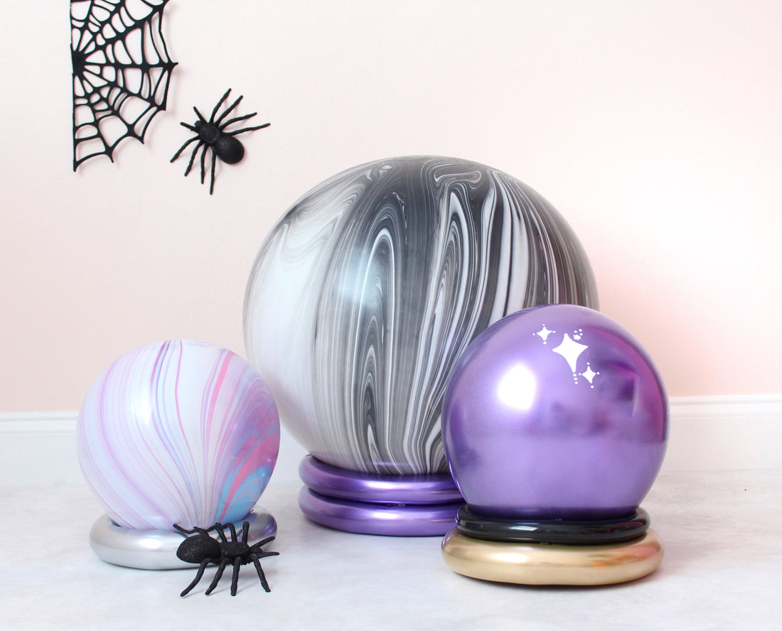 DIY Balloon Crystal Ball from The Creative Heart Studio