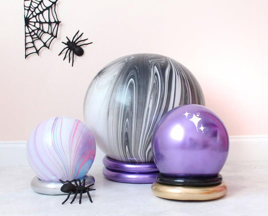 DIY Balloon Crystal Ball from The Creative Heart Studio