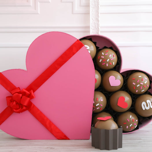 Valentine's Day Chocolate Heart Box