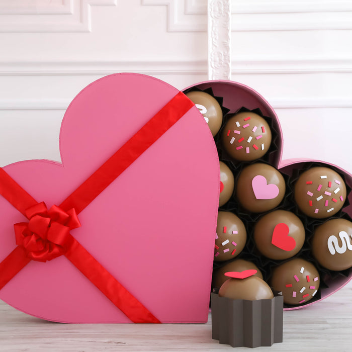 Valentine's Day Chocolate Heart Box