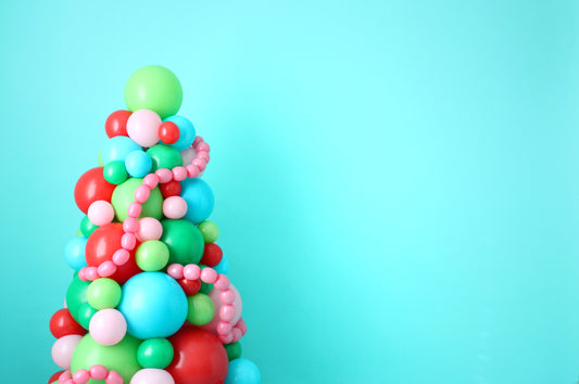 DIY Balloon Christmas Tree