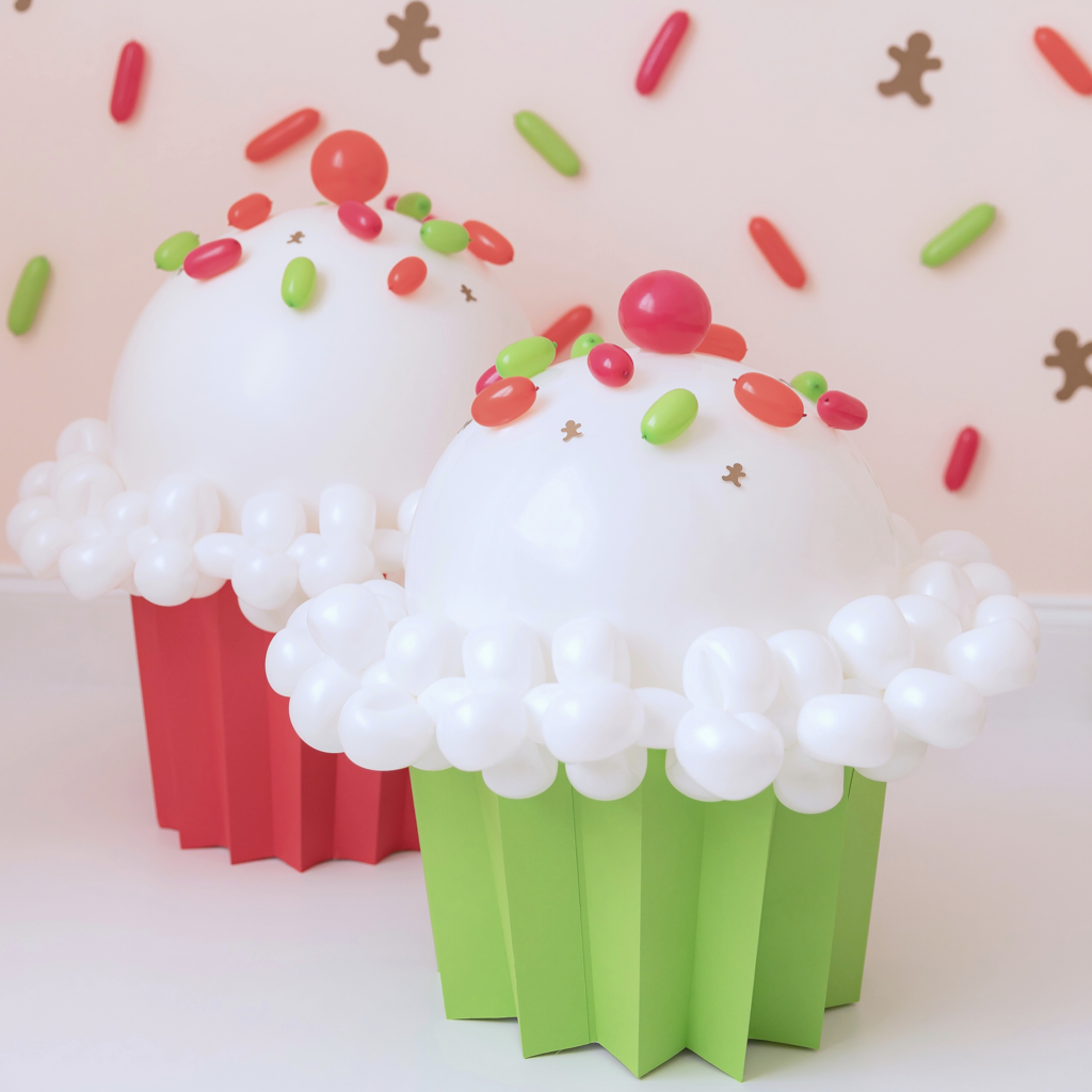 DIY Balloon Cupcake