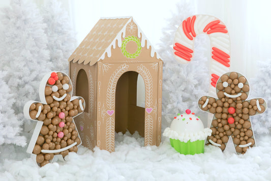 DIY Cardboard Gingerbread House