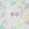 Balloon Shaped Earrings (Lavender)