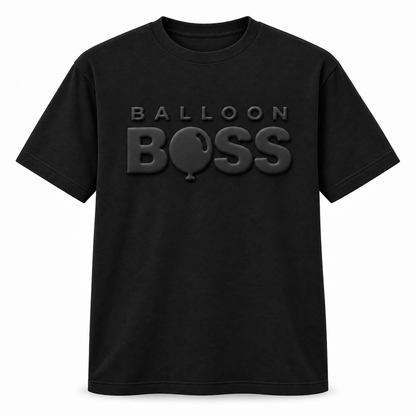 Balloon Boss Tone-on-Tone Puff Print T-Shirt