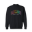 Balloon Artist Embroidered Rainbow Sweatshirt