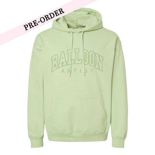 Balloon Artist Embroidered Hoodie (Mint) (Pre-Order)