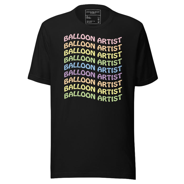 Balloon Artist Repeated (Pastel) T-shirt
