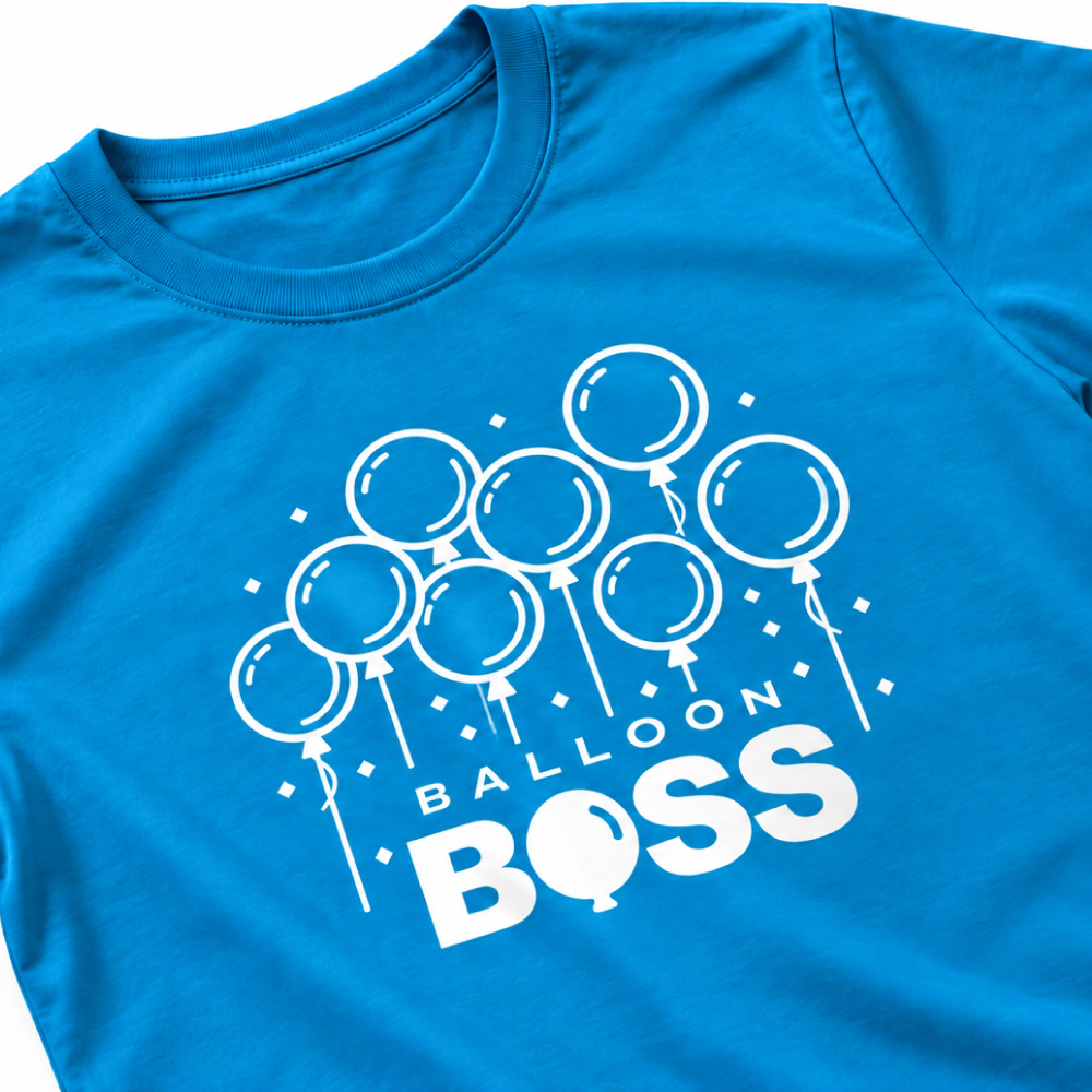 Balloon Boss Lots of Balloons Print T-Shirt