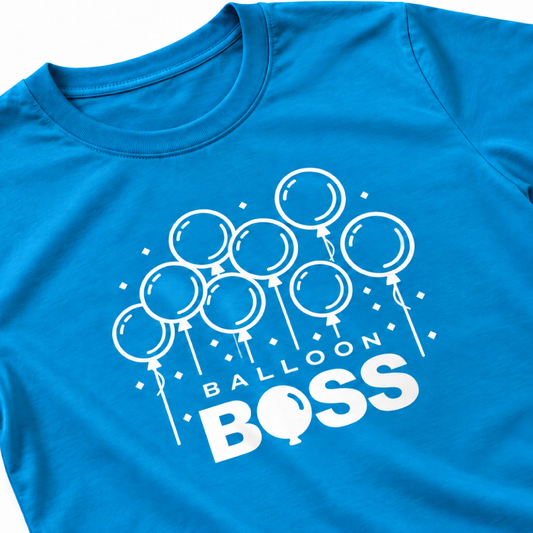 Balloon Boss Lots of Balloons Print T-Shirt