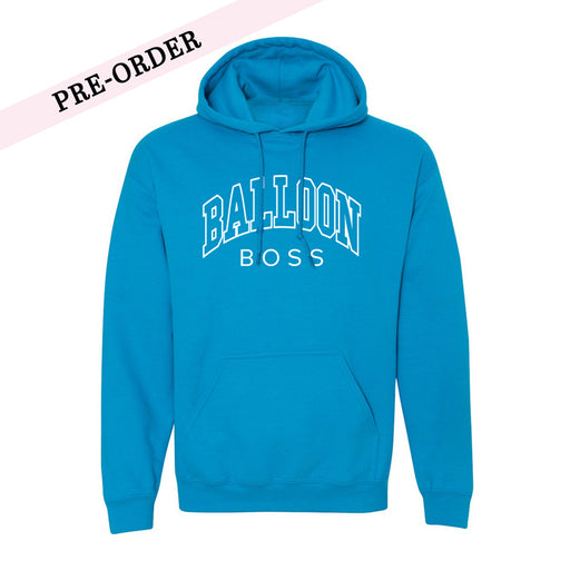 Balloon Boss Printed Sapphire Hoodie