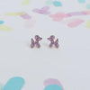 Large Balloon Dog Earrings (Lavender)