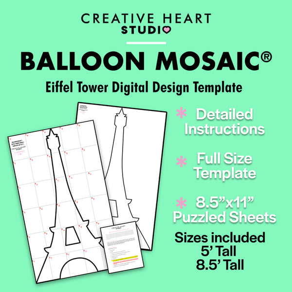 eiffel tower model template