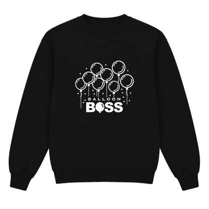 Balloon Boss Lots of Balloons Print Crewneck