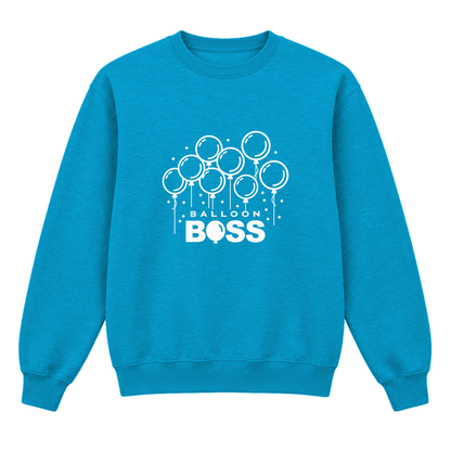 Balloon Boss Lots of Balloons Print Crewneck