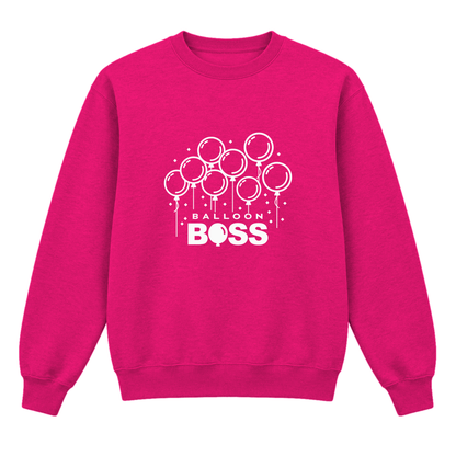 Balloon Boss Lots of Balloons Print Crewneck
