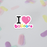 I Love Balloons Sticker (Rainbow)