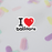 I Love Balloons Sticker (Red)