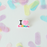 I Love Balloons Shoe Charm (Rainbow)