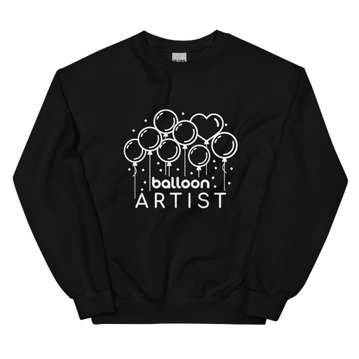 Balloon Artist "Lots of Balloons" Black Sweatshirt