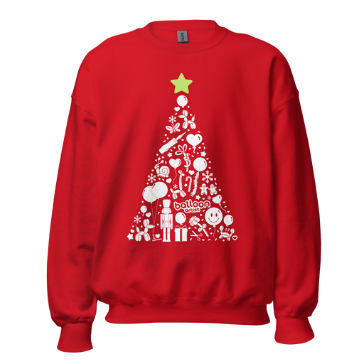 Xmas Tree Sweater (Red)