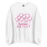 Balloon Artist "Lots of Balloons" White & Pink Sweatshirt