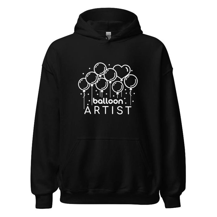 Balloon Artist "Lots of Balloons" Black Hoodie