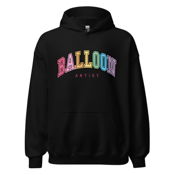 Balloon Artist College Style Hoodie (Rainbow) — The Creative Heart