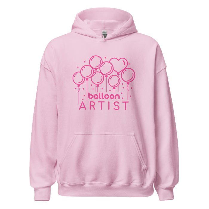 Balloon Artist "Lots of Balloons" Pink Hoodie