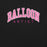 Black hoodie with "Balloon Artist" printed in bold pink lettering, featuring an arched design for the word "Balloon" and smaller text below for "Artist."