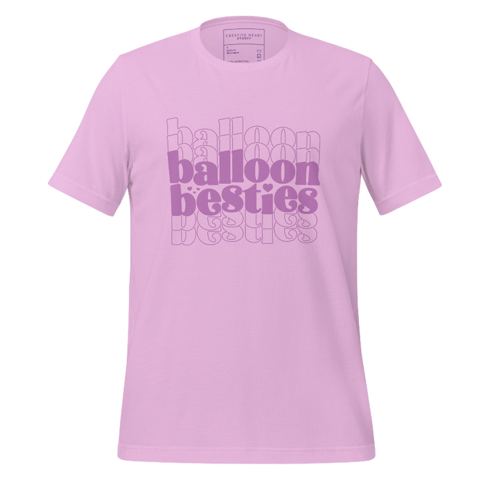 Balloon Besties (Lavender) Unisex t-shirt