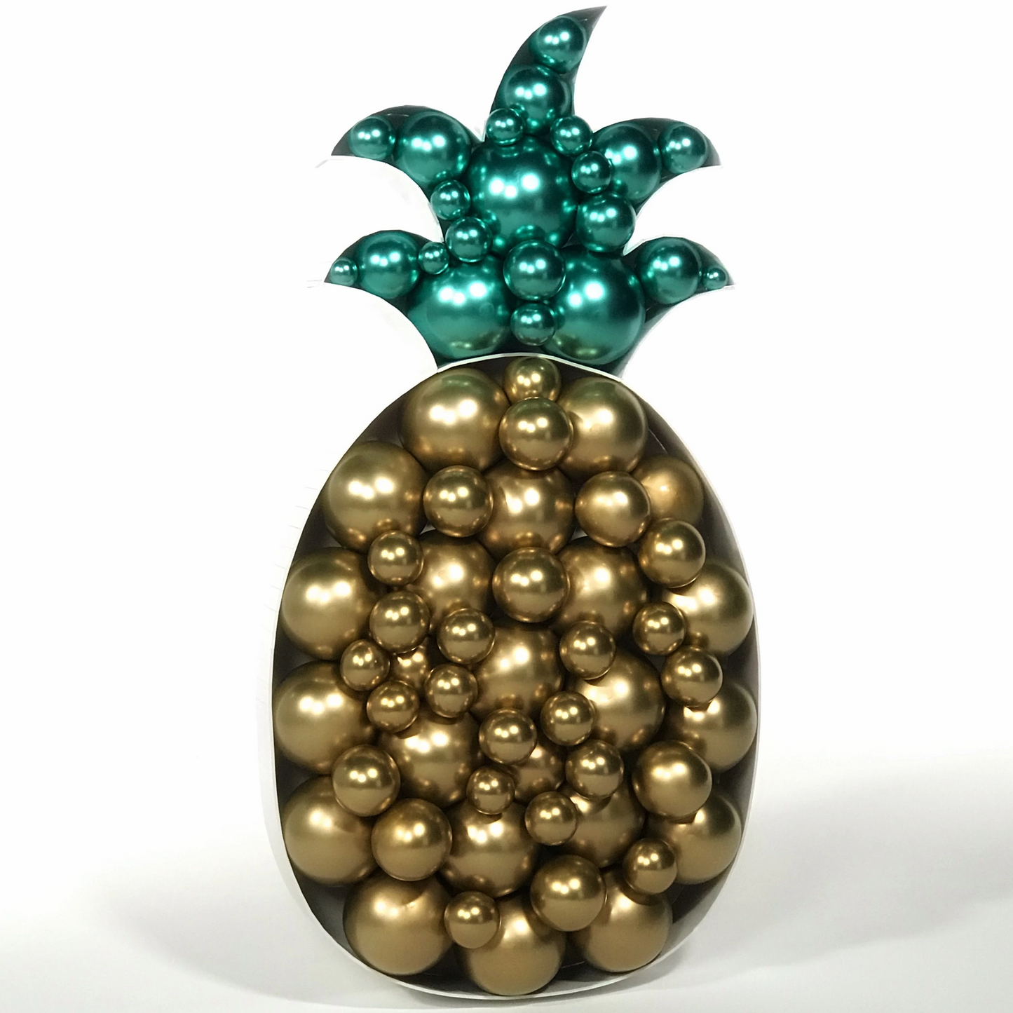 Pineapple BALLOON MOSAIC digital design template
