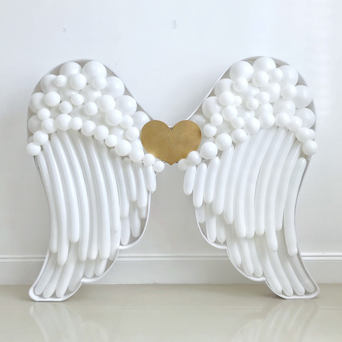 Angel Wings BALLOON MOSAIC digital design template