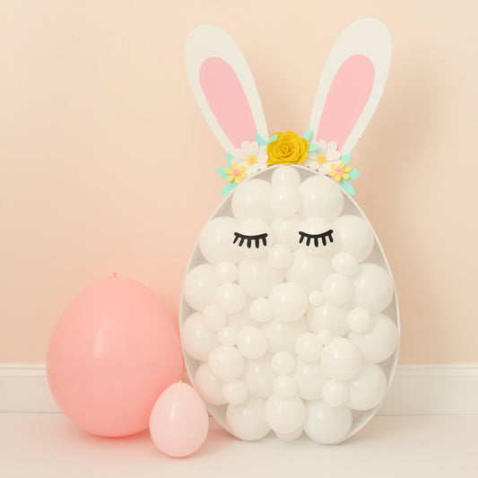 Easter Egg BALLOON MOSAIC digital design template