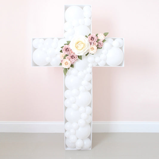 Cross BALLOON MOSAIC digital design template