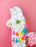 Llama BALLOON MOSAIC digital design template