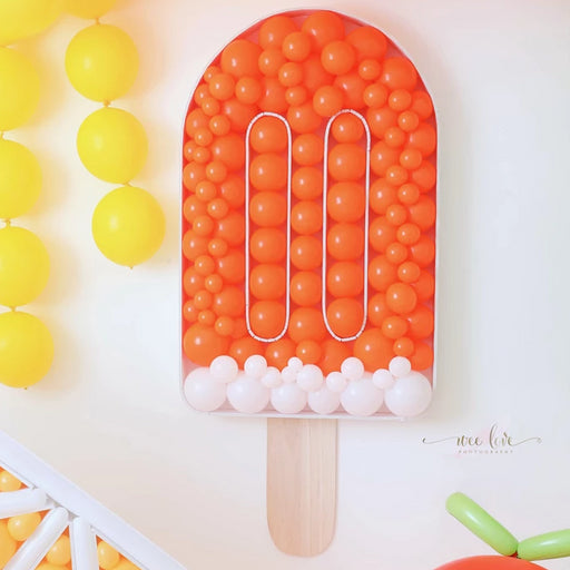 Popsicle BALLOON MOSAIC digital design template