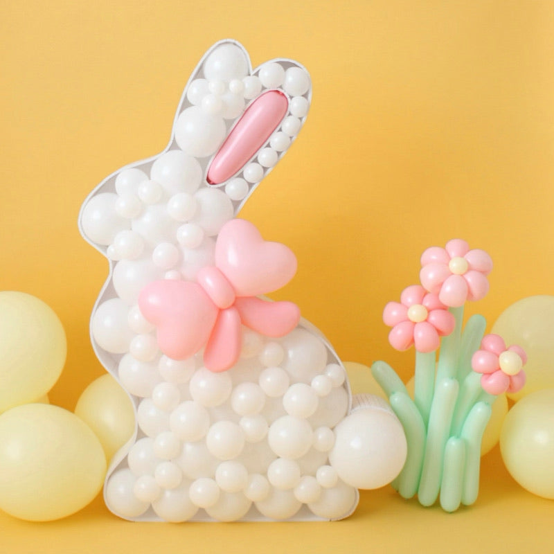 Bunny BALLOON MOSAIC digital design template