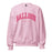Balloon Artist College Style Sweater (Hot Pink Letters)